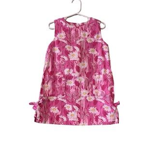 White Label Daisy and Butterfly Shift Dress | 4T